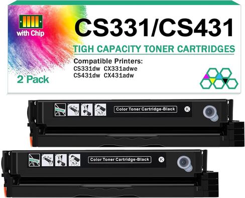 بالنسبة لخرطوشة الحبر Lexmark MC3224 (مع رقاقة) ، 1.5k صفحات عالية الخرطوشة C3210K0 C3210C0 C3210M0 C3210Y0 C3224 MC3224 C3326 MC3326 C3426 PRINTERS ، C320010 INK CARTRIDE in Kuwait