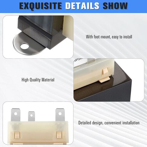 24V Transformer, Primary 208V 240V, Secondary 24V, 0130M00138S 208V 240V to 24V Transformer, HVAC Furnace Transformer with Foot Mount, 40VA Transformers Compatible with Goodman/Amana/Trane in Kuwait