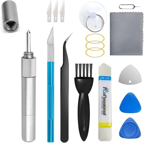 Glass breaker Pen phone blasting Pen set for iphone X XS MAX 11 12 13 14 15 Plus pro max back glass replacement repair kits window and other smartphone rear glasses breaking cleaning tools in Saudi Arabia