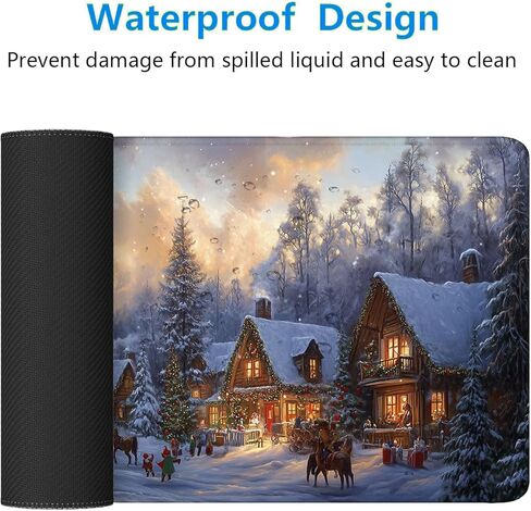 Mythical Dragon Gaming Mouse Pad Desk Pad 31.5 x 11.8 Inch Waterfall Mountains Light Sunlight Mousepad XL Large Gaming Mouse Pad Laptop Keyboard Mat Desk Pad Office Computer Keyboard Laptop Home in Kuwait