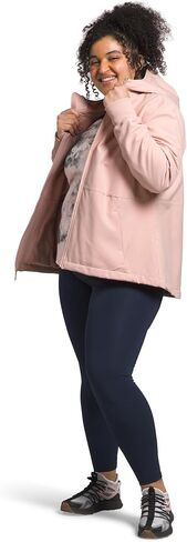 THE NORTH FACE Women's Shelbe Raschel Fleece Hooded Jacket (Standard and Plus Size), TNF Black, XX-Large in Saudi Arabia