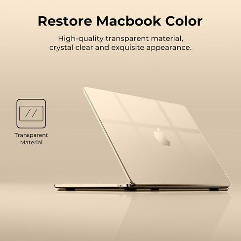 EooCoo Case Compatible with MacBook Air 13 inch M4 2025 2024 2023 2022 M3 M2 A3240 A3113 A2681, Air 13.6" Laptop Hard Shell Case + Keyboard Skin Cover + Screen Protector, Matte Pink Bow in Saudi Arabia