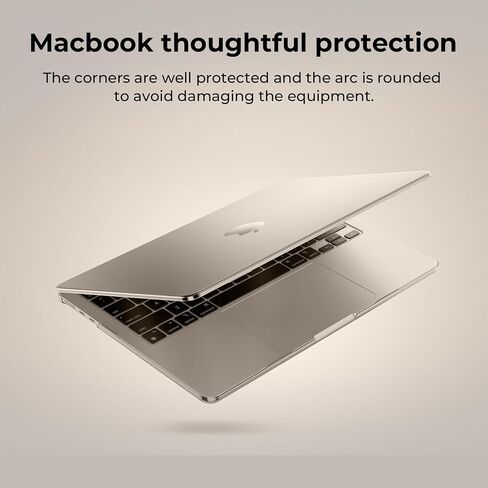 EooCoo Case Compatible with MacBook Air 13 inch M4 2025 2024 2023 2022 M3 M2 A3240 A3113 A2681, Air 13.6" Laptop Hard Shell Case + Keyboard Skin Cover + Screen Protector, Matte Pink Bow in Saudi Arabia