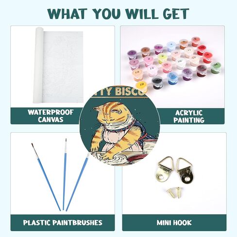 MOGTAA Bus Paint by Numbers for Adults, Sunset Landscape Paint by Numbers for Kids Beginner, DIY Paint by Numbers on Canvas Mountain Oil Painting Picture for Home Decor 16 x 20 Inch in Kuwait