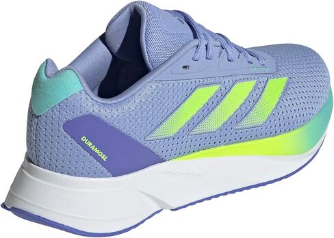 adidas Women's Duramo SL Running Sneaker, Black/White/Carbon, 6.5 in Saudi Arabia