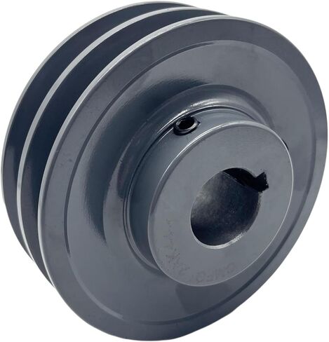 بكرة الحزام AK25-1 v، AK251، 2.5 بوصة OD، تجويف 1 بوصة، مادة حديد الزهر، بكرات ميكانيكية ذات أخدود واحد AK للأحزمة "4L" أو "A" أو "3L" in Kuwait