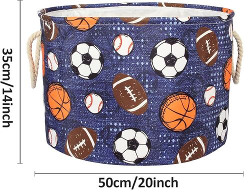 Highland Cow Nursery Baskets Large Size Western Laundry Basket with Cotton Rope Handles Cowboy Nursery Decor Hamper For Toys Cloths Baby Stuff (Cow skin) in Kuwait