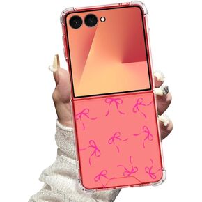 Halloween Phone Case for Z Flip 6 Case Clear, Galaxy Z Flip 6 Halloween Phone Case for Women Girls Girly Cute Ghost Pattern Soft TPU Slim Phone Case for Samsung Galaxy Z Flip 6, Ghosts in Kuwait