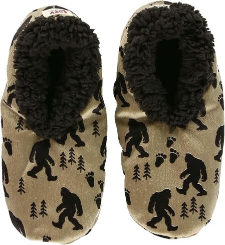 Lazy One Fuzzy Feet Slipper Socks for Women, Cute Fleece-Lined House Slippers, Cute Dog & Cat Design in Kuwait