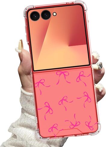 Halloween Phone Case for Z Flip 6 Case Clear, Galaxy Z Flip 6 Halloween Phone Case for Women Girls Girly Cute Ghost Pattern Soft TPU Slim Phone Case for Samsung Galaxy Z Flip 6, Ghosts in Kuwait