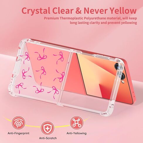 Halloween Phone Case for Z Flip 6 Case Clear, Galaxy Z Flip 6 Halloween Phone Case for Women Girls Girly Cute Ghost Pattern Soft TPU Slim Phone Case for Samsung Galaxy Z Flip 6, Ghosts in Kuwait