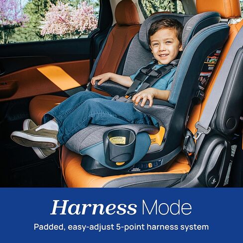 Chicco MyFit® 2-in1 Harness Booster Car Seat, 5-Point Harness Car Seat and High Back Booster, for Children 26.5-100 lbs. | Haven/Purple in Kuwait