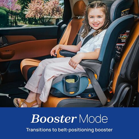 Chicco MyFit® 2-in1 Harness Booster Car Seat, 5-Point Harness Car Seat and High Back Booster, for Children 26.5-100 lbs. | Haven/Purple in Kuwait