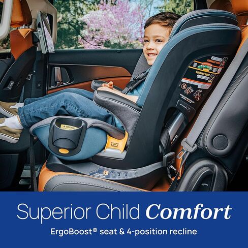 Chicco MyFit® 2-in1 Harness Booster Car Seat, 5-Point Harness Car Seat and High Back Booster, for Children 26.5-100 lbs. | Haven/Purple in Kuwait