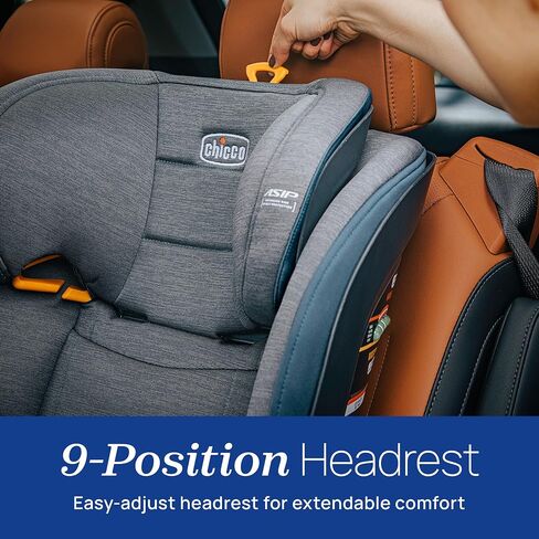 Chicco MyFit® 2-in1 Harness Booster Car Seat, 5-Point Harness Car Seat and High Back Booster, for Children 26.5-100 lbs. | Haven/Purple in Kuwait