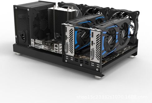 حافظة كمبيوتر مفتوحة، حامل اختبار اللوحة الأم ATX للخادم ثنائي الاتجاه، مقعد اختبار، ATX MID Tower-Max in Kuwait