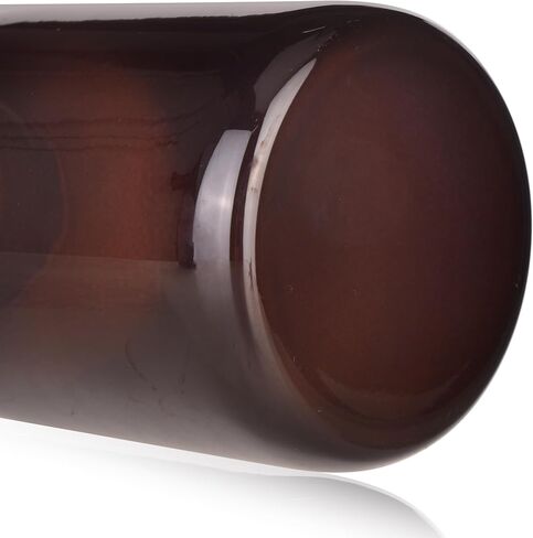 Glass Bottle,Lab Wide Mouth Reagent Bottle,Amber Glass Reagent Bottle,250ml Borosilicate Glass Bottle With Glass Ground Stopper (250ML) in Kuwait