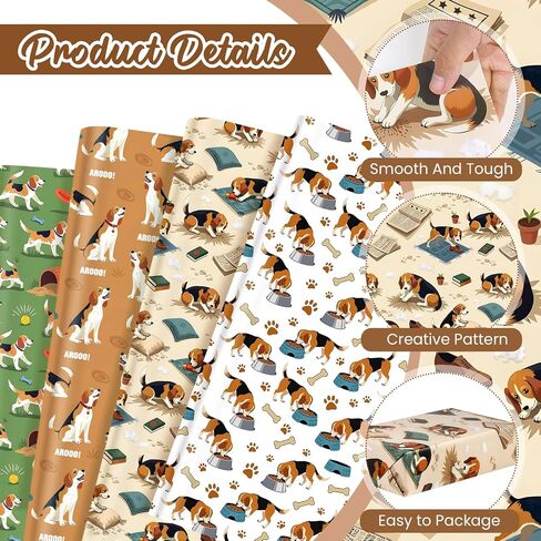 12 Sheets Firefighter Wrapping Papers, Fire Truck Gift Wrap Papers with Firedogs, Fire Rescue Equipment Gift Packing Paper Art Paper for Birthday Baby Shower Fireman Party Decor DIY Craft, 28 x 20IN in Saudi Arabia