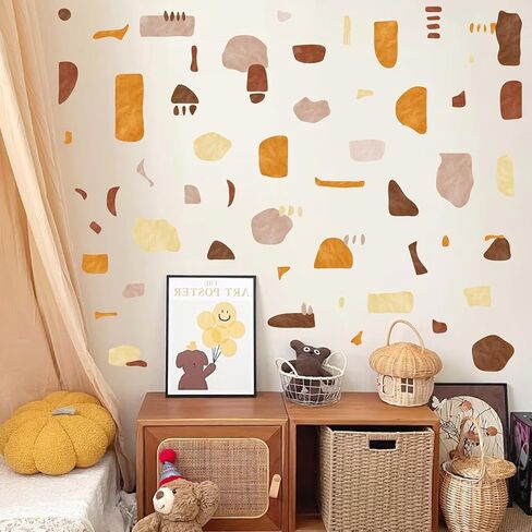 ملصقات حائط على شكل سحابة بيضاء من الفينيل ملصقات حائط على شكل سحابة قابلة للإزالة لتقشير الحائط واللصق، ملصقات حائط على شكل سحابة لطيفة لديكور غرفة نوم الأطفال وغرفة اللعب in Kuwait