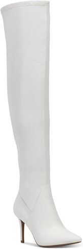Jessica Simpson Womens Abrine Pull On Over-The-Knee Boots Black 8.5 Medium (B,M) in Kuwait