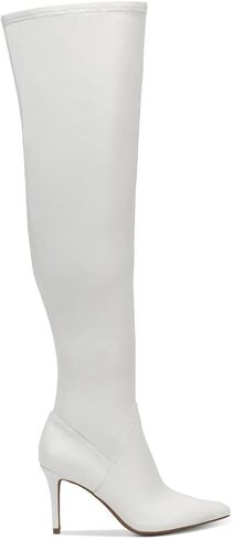 Jessica Simpson Womens Abrine Pull On Over-The-Knee Boots Black 8.5 Medium (B,M) in Kuwait