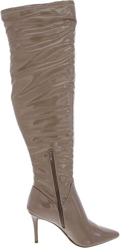 Jessica Simpson Womens Abrine Pull On Over-The-Knee Boots Black 8.5 Medium (B,M) in Kuwait