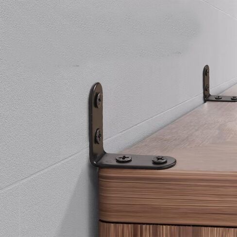 Furniture Anchors Small Aesthetic Earthquake Straps for Furniture Dresser Wall Anti-Tip Furniture Safety Anchor to Childproof and Babyproof Your Home Holds Up to 500 Pound 4pcs Bracket in Kuwait