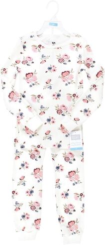 Hudson Baby Unisex Baby Thermal Long Underwear Set, Soft Pink in Kuwait
