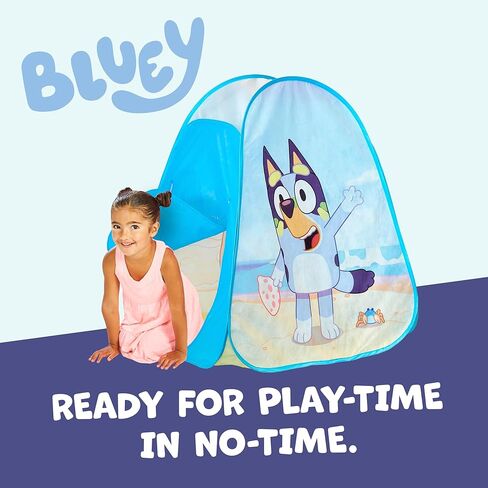 Bluey Pop 'N' Fun 4 Swide Popp Play Tent in Kuwait