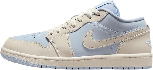 حذاء Air Jordan 1 Low SE للسيدات (HJ7743-010، أسود/أبيض/فضي معدني/أسود) مقاس 7.5 in Saudi Arabia