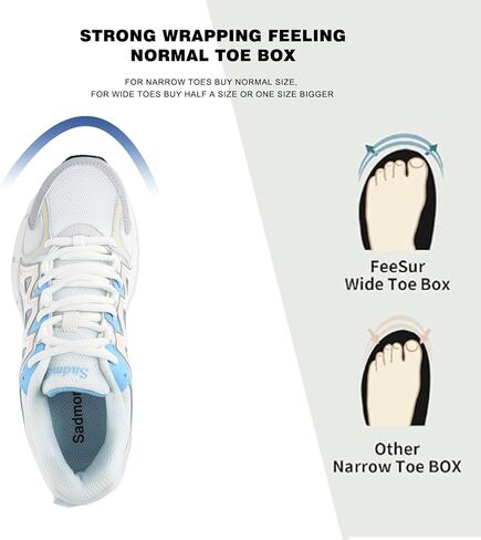 Women's Sneakers Running Tennis Shoes Non-Slip Work Shoes Hiking Shoes Tail Running Shoes in Saudi Arabia