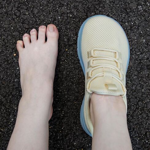 KOLILI Women's Wide Toe Box Shoes Easy Slip On Cushion Walking Sneakers in Kuwait