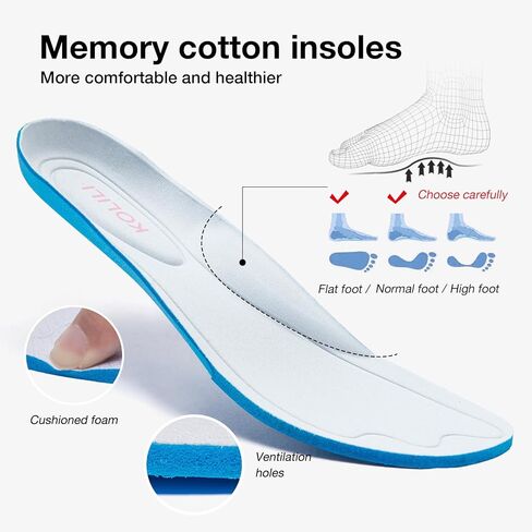 KOLILI Women's Wide Toe Box Shoes Easy Slip On Cushion Walking Sneakers in Kuwait