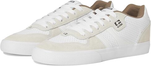 Globe Men's Encore-2 Skate Shoe, Black/White/Tobacco, 12 in Kuwait