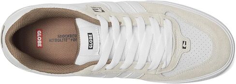 Globe Men's Encore-2 Skate Shoe, Black/White/Tobacco, 12 in Kuwait