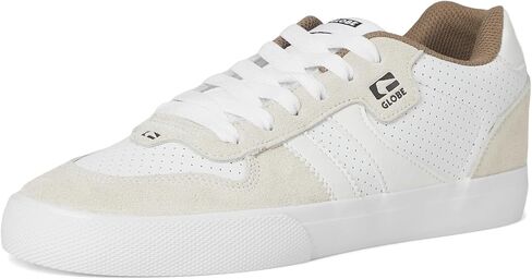 Globe Men's Encore-2 Skate Shoe, Black/White/Tobacco, 12 in Kuwait