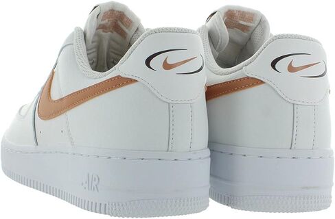 حذاء Nike Air Force 1 '07 Next Nature للنساء (FZ6768-100، أبيض/عاجي شاحب/ذهبي معدني/سبج) مقاس 8 in Saudi Arabia