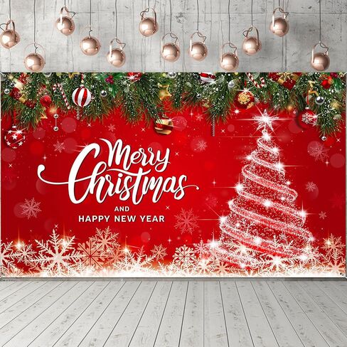 Christmas Backdrop Merry Christmas Party Decoration Christmas Photo Banner Signs Xmas Photography Background Photo Props for Winter New Year Xmas Eve Family Party Decoration Supplies (Nutcracker) in Kuwait