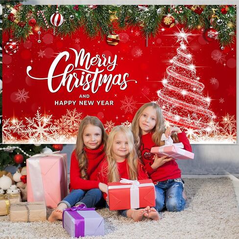 Christmas Backdrop Merry Christmas Party Decoration Christmas Photo Banner Signs Xmas Photography Background Photo Props for Winter New Year Xmas Eve Family Party Decoration Supplies (Nutcracker) in Kuwait