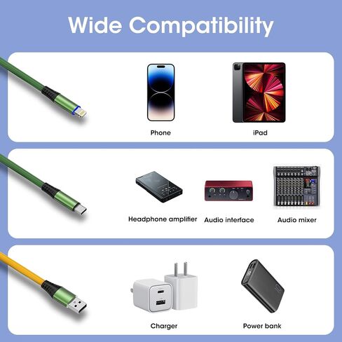 USB C to USB C OTG Cable Compatible with Focusrite Scarlett Solo, Scarlett 2i2 for Music Recording and Stream, DAC Decoder Cable for USB C Audio Interface, Audio Mixer and Headphone Amplifier in Saudi Arabia