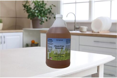 Kleen-Free Naturally Enzyme Cleaner, Enzyme Solution, and Multi-Purpose Cleaner, Laundry Additive and More -Unscented -128oz in Saudi Arabia