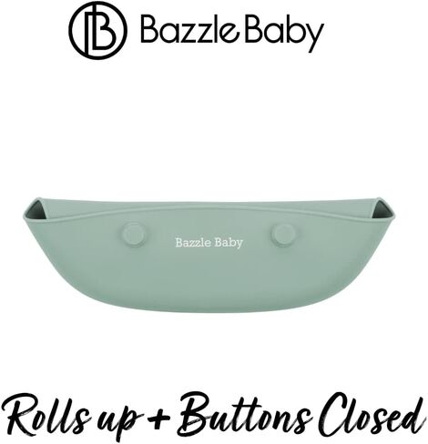 Silicone Baby Feeding Set – Led Weaning Supplies with Suction Plate, Bowl with Lid, Bib & Spoon – Baby Feeding Essentials for 6-12 Months, Plates and Utensils Set (Mint) in Kuwait