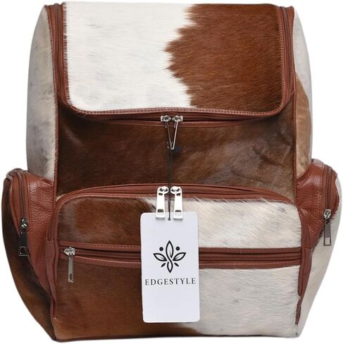 Womens Cowwhide Bagpack Bagpack Casure Diaper Bag Print Print Bag Patchwork Pattern Pattern Backpack Weekender Counter Bag in Kuwait