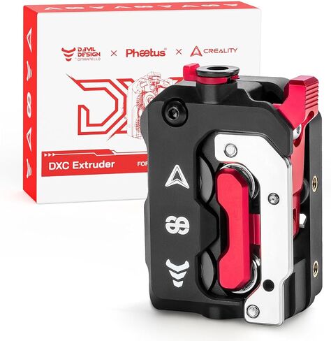 Creality K1/K1 Max/K1C Extruder Upgraded, K1 Max Extrusion Kit Without Motor Direct Drive Extruder Dual Gear Feeding Extrusion Mechanism Kit High Speed Printing for K1 SE Ender 3 V3/Ender 3 V3 Plus in Saudi Arabia