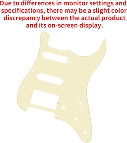 Banworks 3 Ply Strat HSS Pickguard 11-Hole Electric Guitar Pickguard SSH Scratch Plate for USA/Mexican Fender Modern Style Standard Stratocaster ST JT/HB-02 Vintage Green in Kuwait