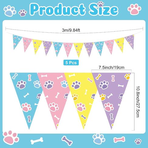 Tiamon 5 PCS Wild One Banner Banner Decorations Giraffe Animals Pink Jungle Safari Pennant Bunting Triangle المطبوعة للغاب Wild Baby Shower Zoo Giraffe Party Decord Supplies in Saudi Arabia