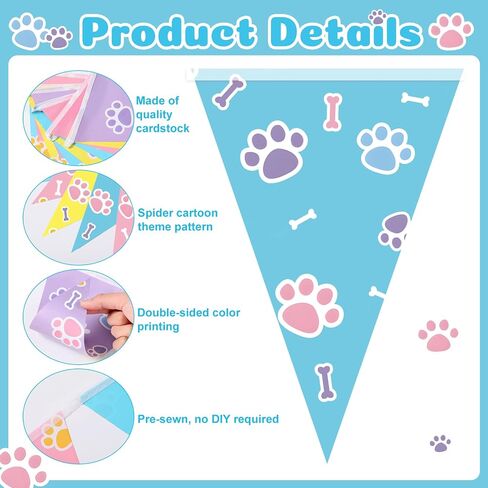 Tiamon 5 PCS Wild One Banner Banner Decorations Giraffe Animals Pink Jungle Safari Pennant Bunting Triangle المطبوعة للغاب Wild Baby Shower Zoo Giraffe Party Decord Supplies in Saudi Arabia