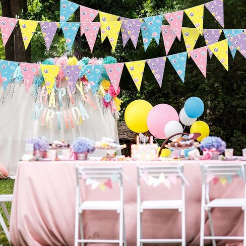 Tiamon 5 PCS Wild One Banner Banner Decorations Giraffe Animals Pink Jungle Safari Pennant Bunting Triangle المطبوعة للغاب Wild Baby Shower Zoo Giraffe Party Decord Supplies in Saudi Arabia