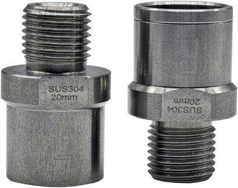 Aluminum Alloy Bicycle Pedal Adapter, Fits 9/16 Inch Pedals & 1/2 Inch Cranks in Saudi Arabia