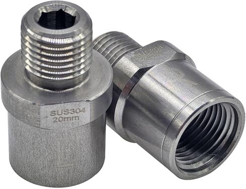 Aluminum Alloy Bicycle Pedal Adapter, Fits 9/16 Inch Pedals & 1/2 Inch Cranks in Saudi Arabia